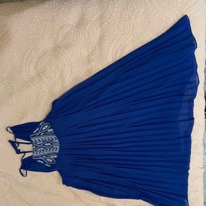 Blue swing Dress